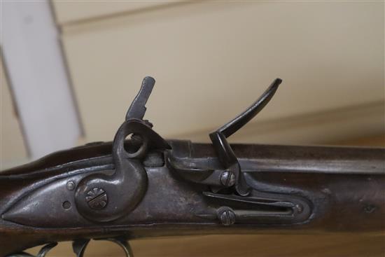 A pair of late 18th / early 19th century flintlock pistols